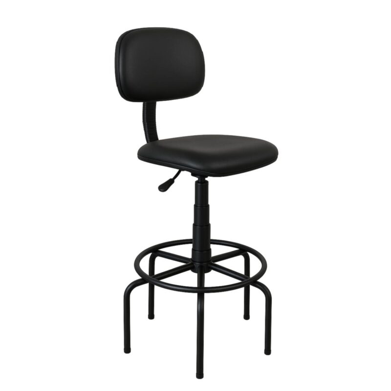 Cadeira Caixa Alta com Base Fixa