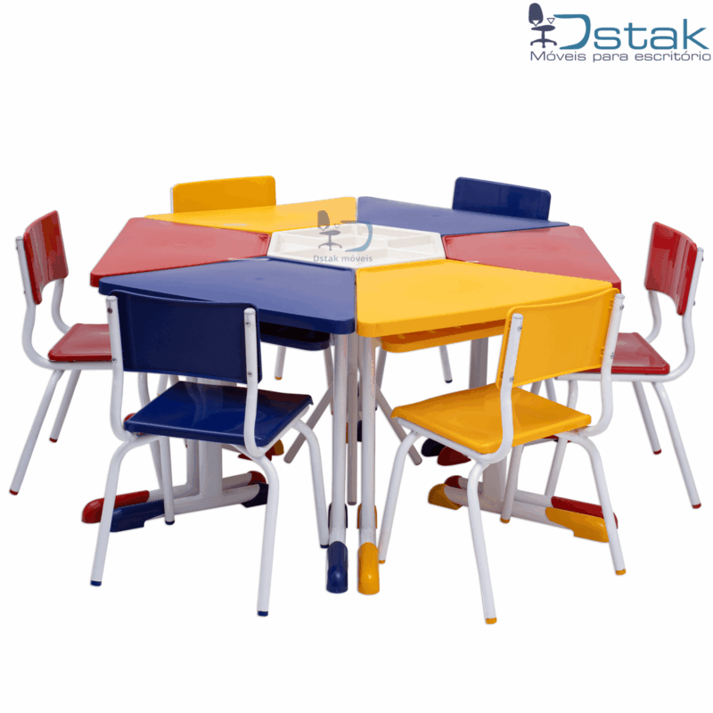 Conjunto Escolar Modular Trapézio